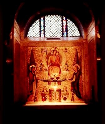 Altar of Reservation - Crypt Church - Basilica of the National Shrine of the Immaculate Conception